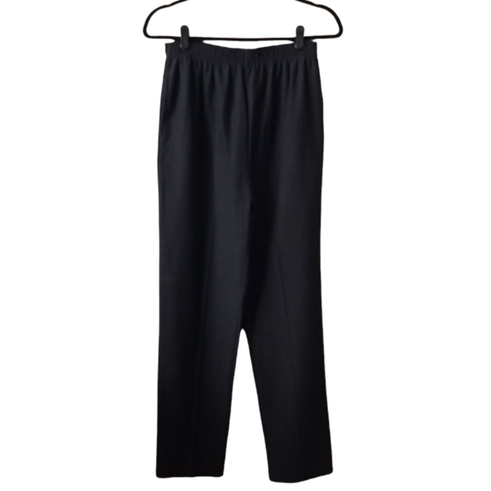 90s Vintage R.G.R Design Black Pants Elastic Waistband Pull On NWT Size Medium